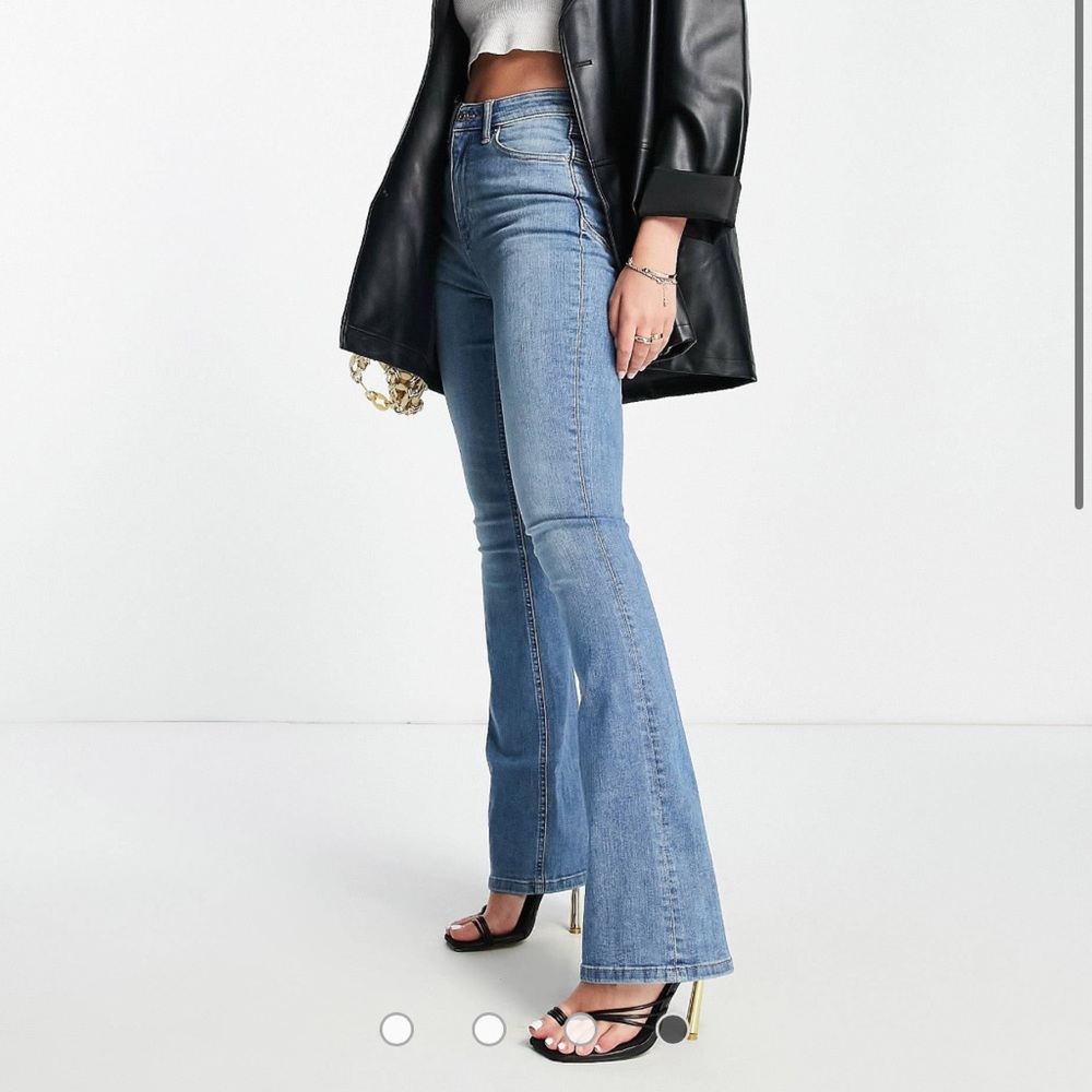 flattering lift and contour flare jeans